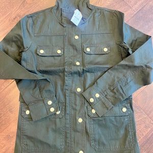Jcrew Army Green Surplus Jacket